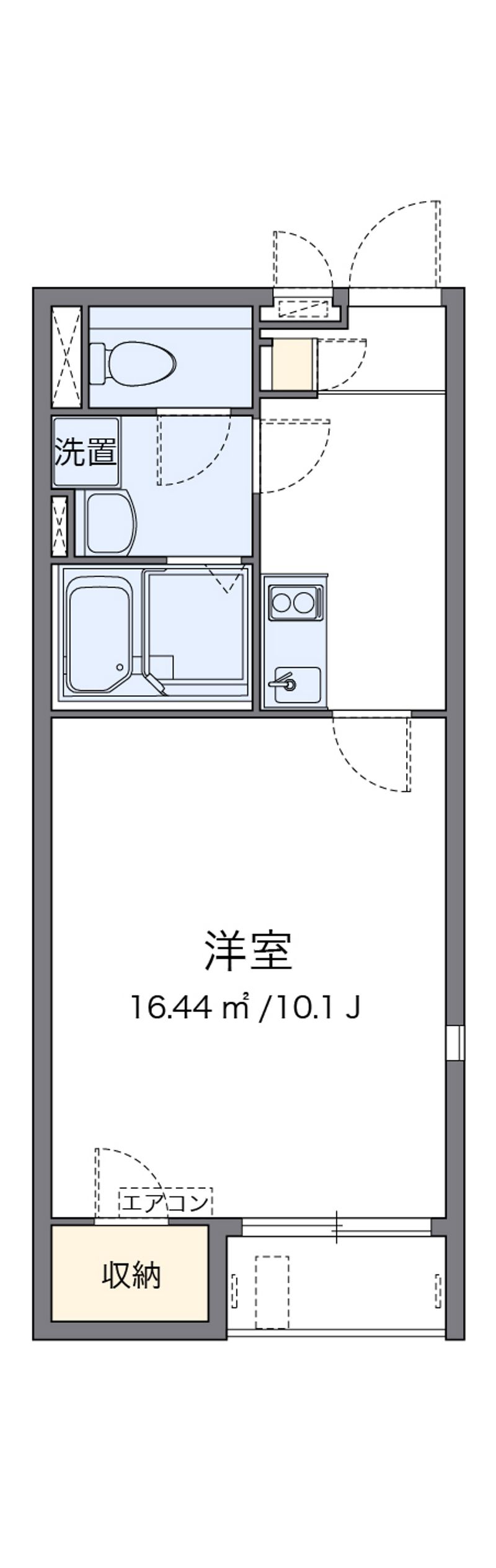 レオネクスト加納 間取図