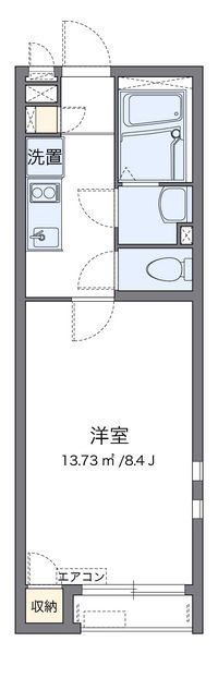 クレイノぐれいす 間取図