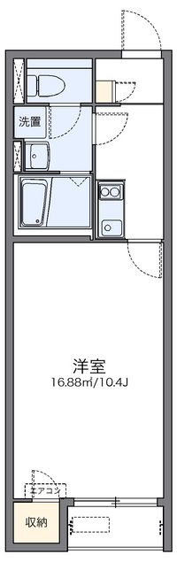 レオネクストＡ＆Ｍ 間取り図