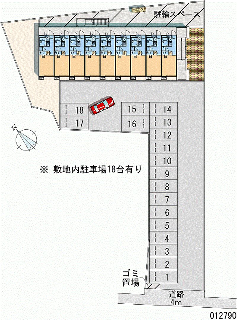 レオパレスエトワール 月極駐車場