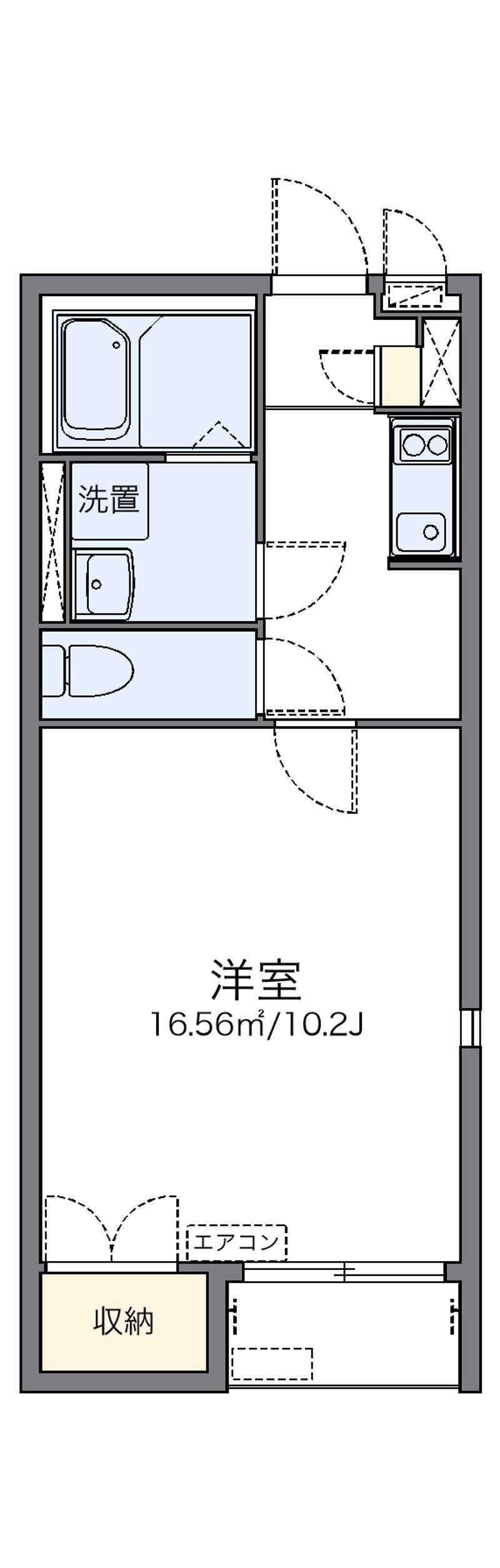 レオネクストシュエット　パトリ 間取図