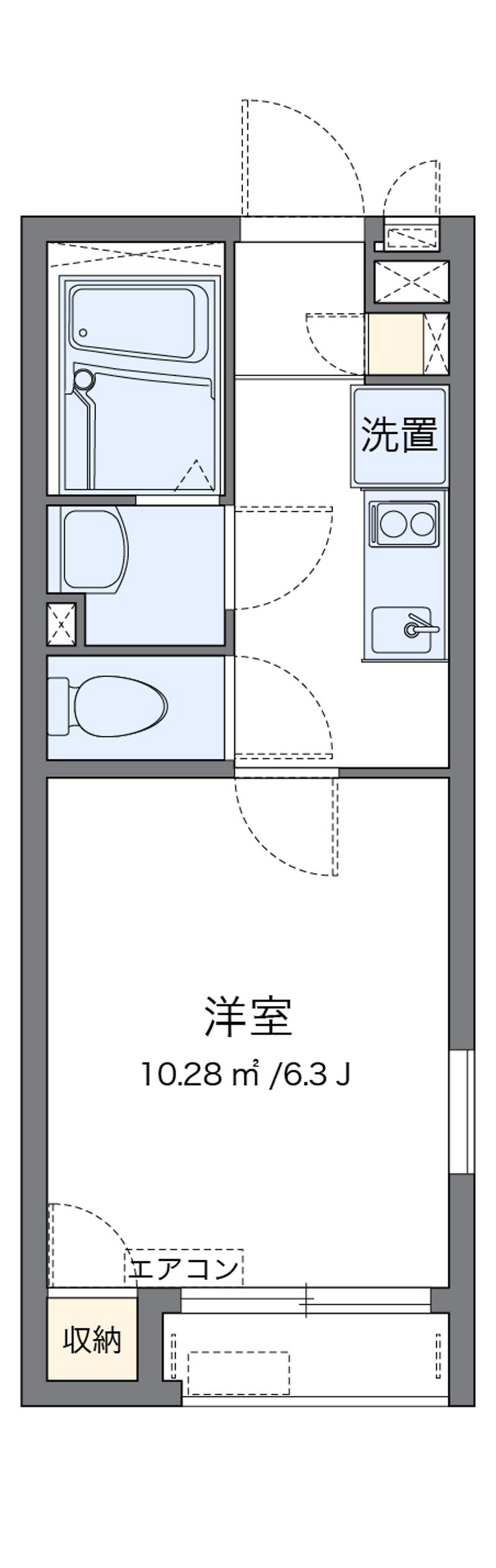 クレイノときの杜 間取図