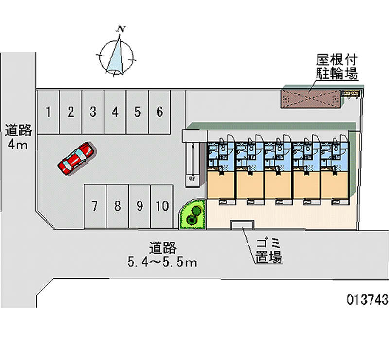 13743月租停車場