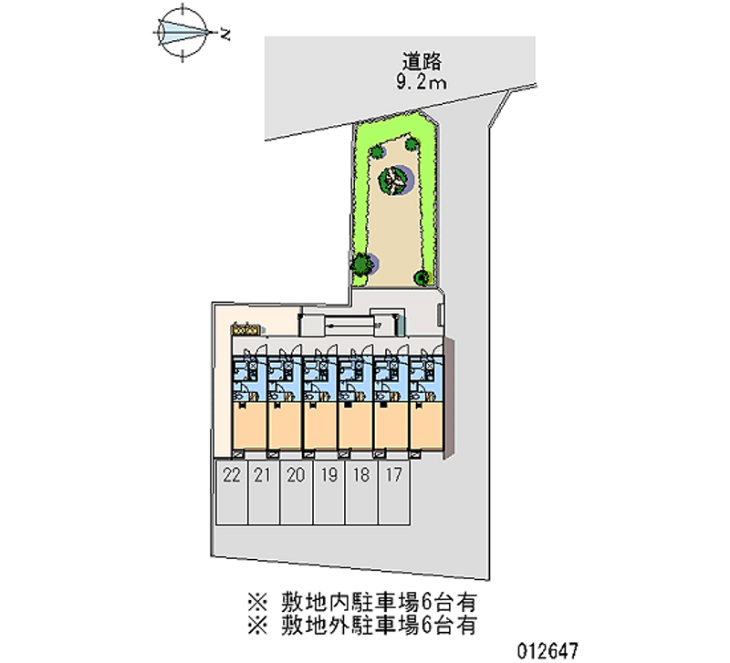 12647月租停車場