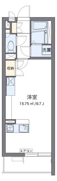 ミランダ宝塚南口 間取り図