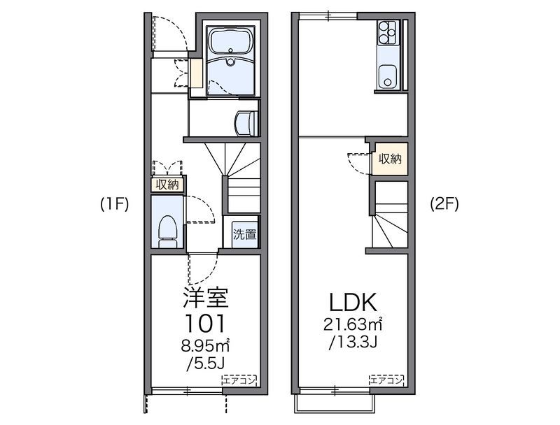 レオネクストヴィラージュ 間取図