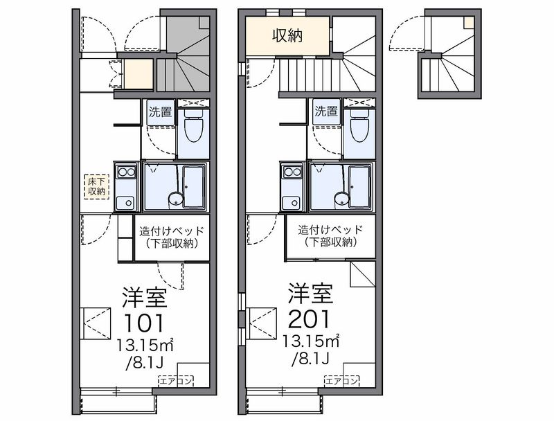 レオネクストｍａｎａ 間取図