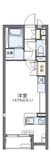 レオネクストグランビュー清水山 間取り図