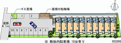 53396 Monthly parking lot