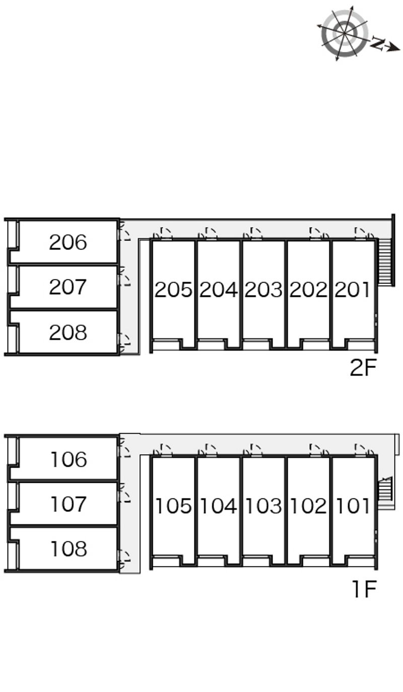 ＣＡＲＡＲＵ森孝 間取配置図