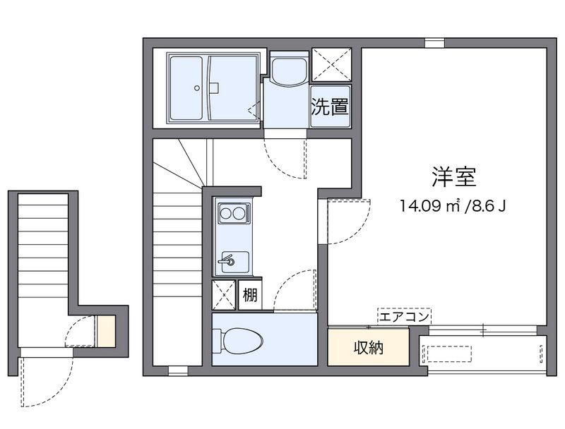 クレイノプランドール 間取図