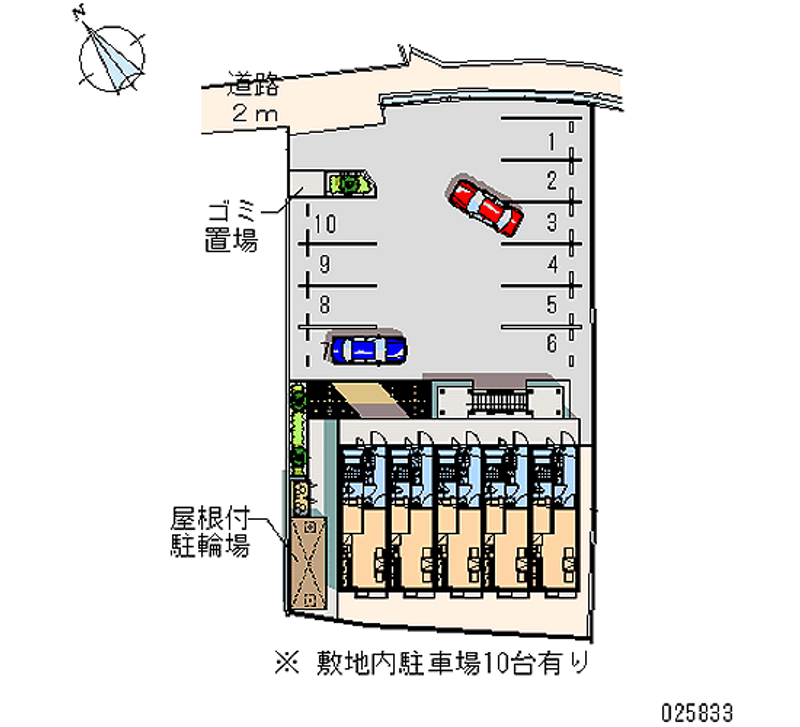 25833月租停車場