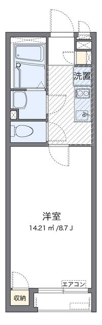 レオネクストサクセスコート日立 間取り図