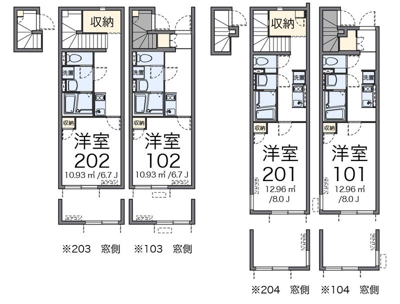 クレイノアレキサンドライト 間取図