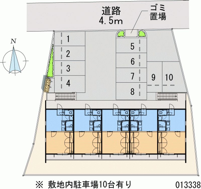 13338月租停車場