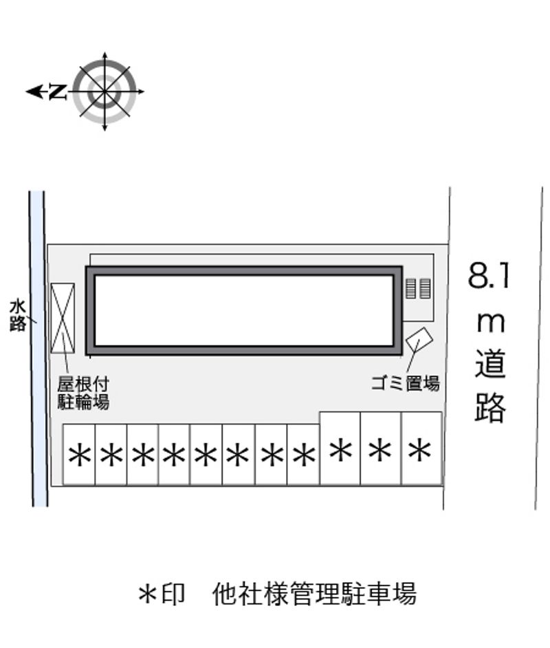 レオパレスＯＲＹＯＵ 配置図