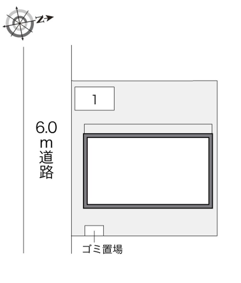 レオパレスグレイスフル 配置図