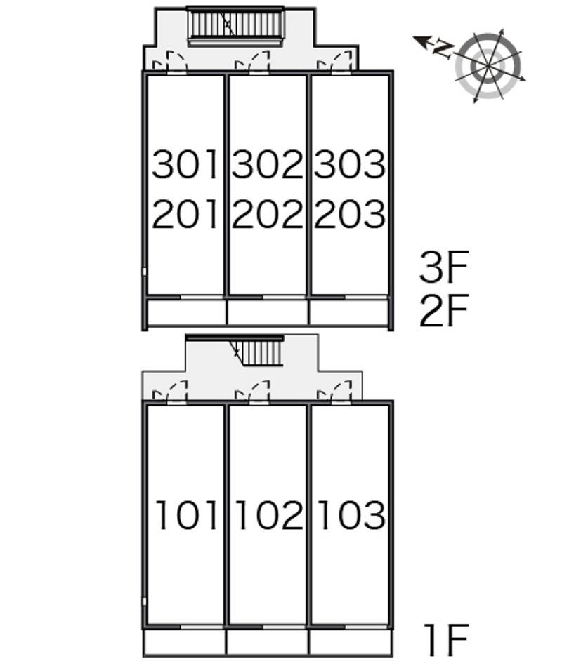 MIRANDA Shin Corpo Kita Yono 户型布局图