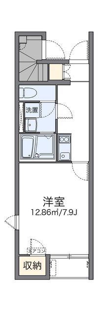 レオネクストアリエッタ桜橋 間取図