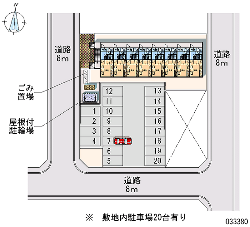 33380月租停車場