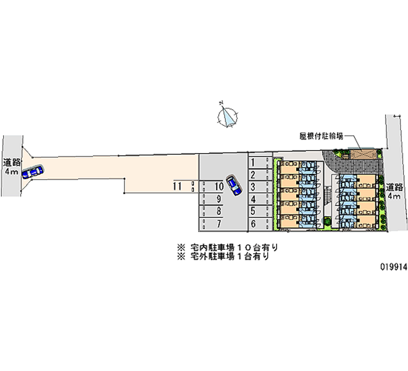 レオパレスＴＴＭ 月極駐車場