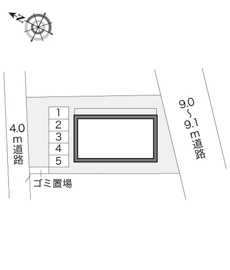 レオパレス未来 配置図