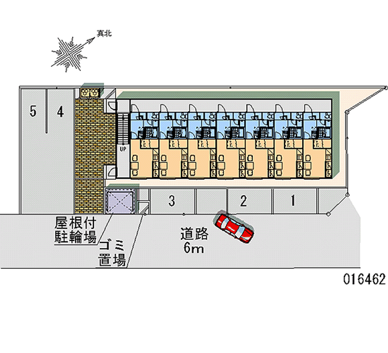 レオパレスリリー 月極駐車場