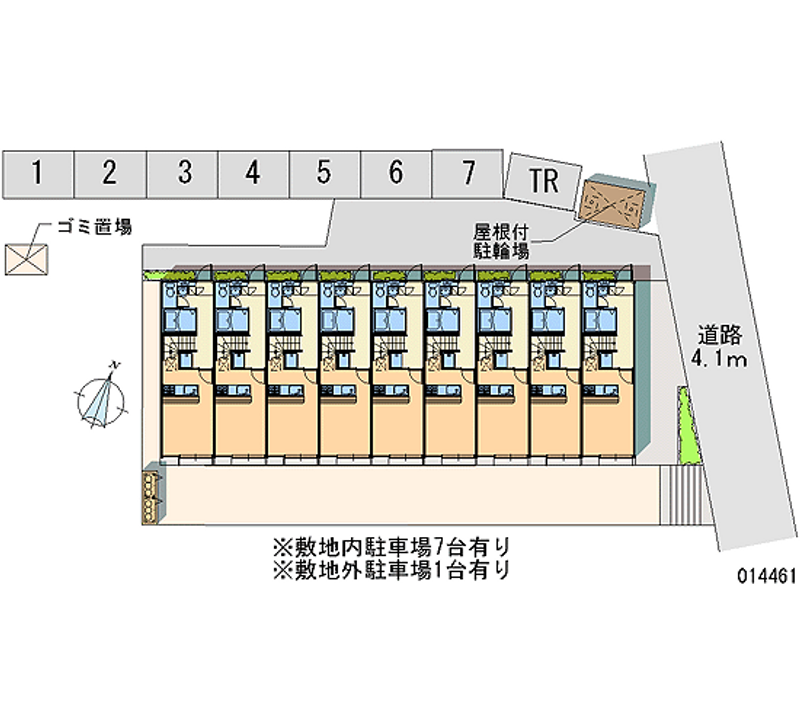 14461月租停车场