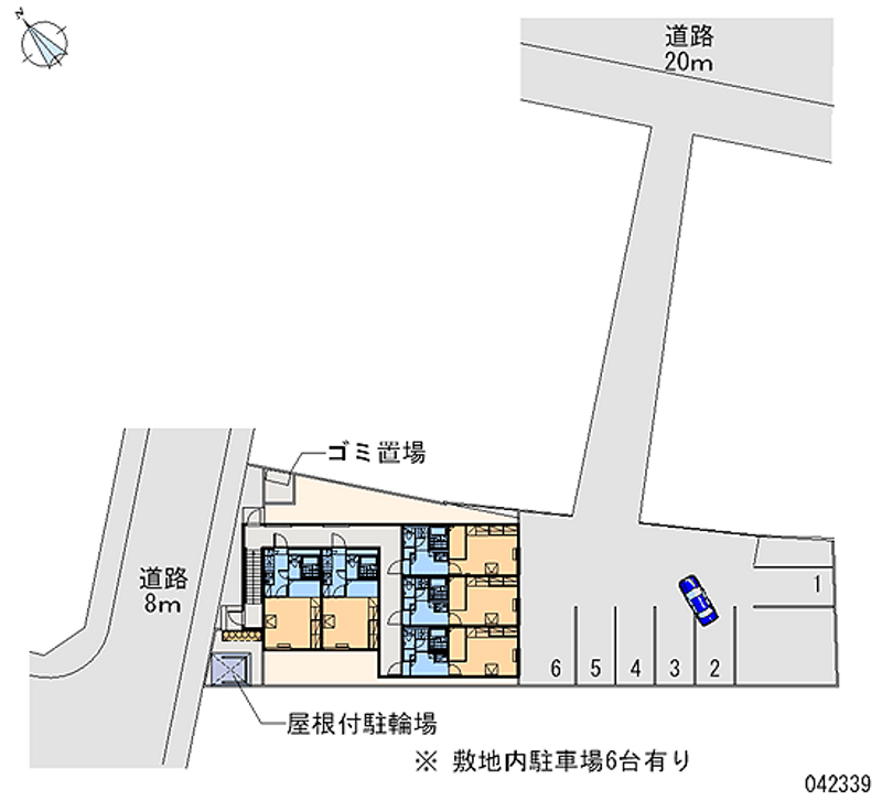 レオパレス有信 月極駐車場