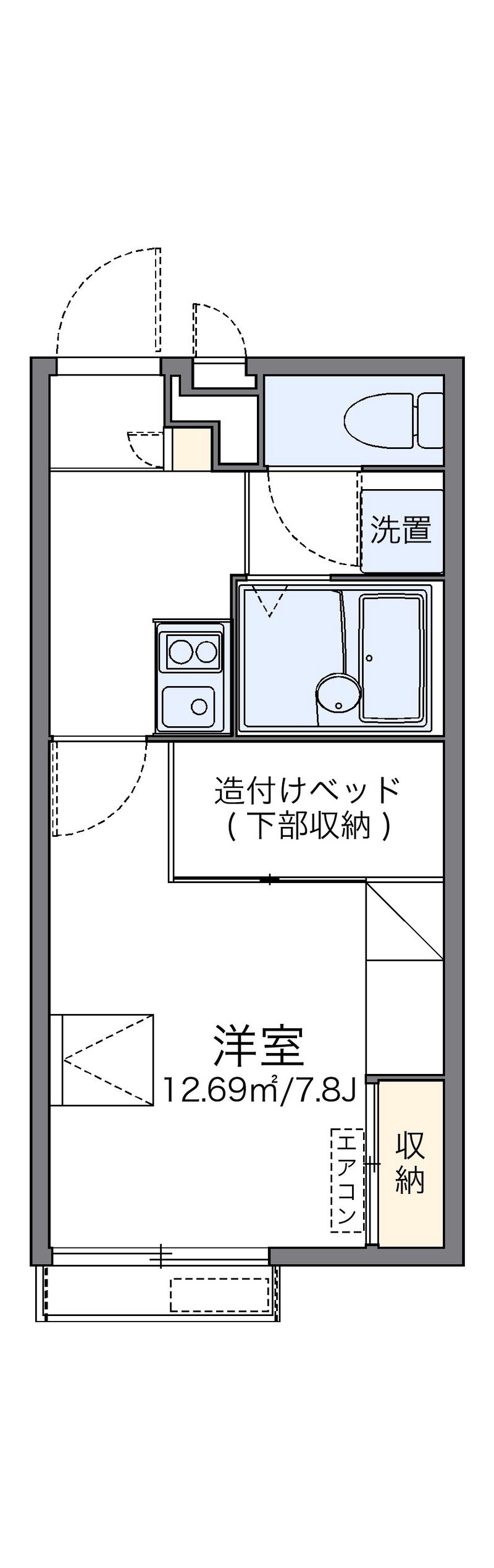 leopalace Chante Kita Maiko Floor plan