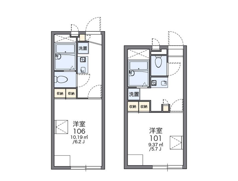 レオパレスアドバンテージ 間取図