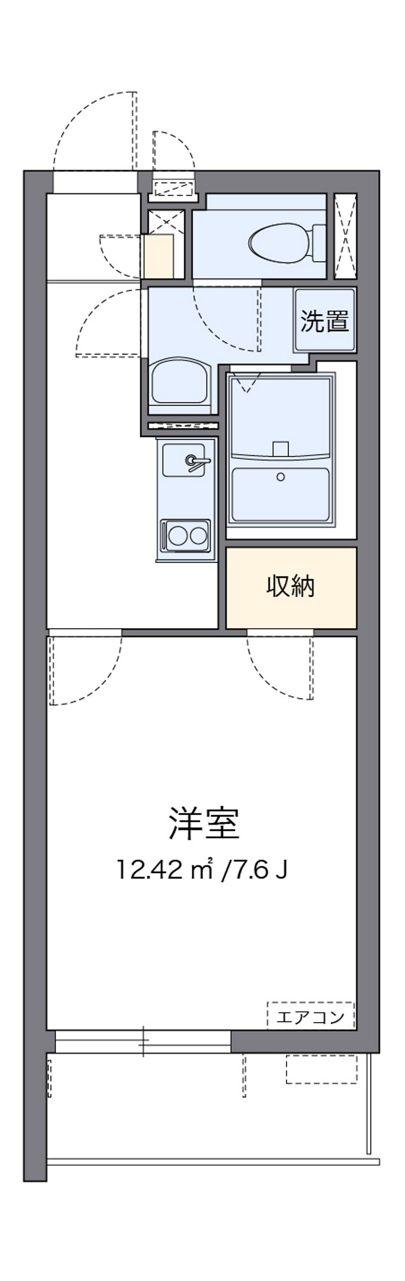 クレイノＮＳⅡ 間取り