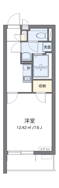 クレイノＮＳⅡ 間取り図