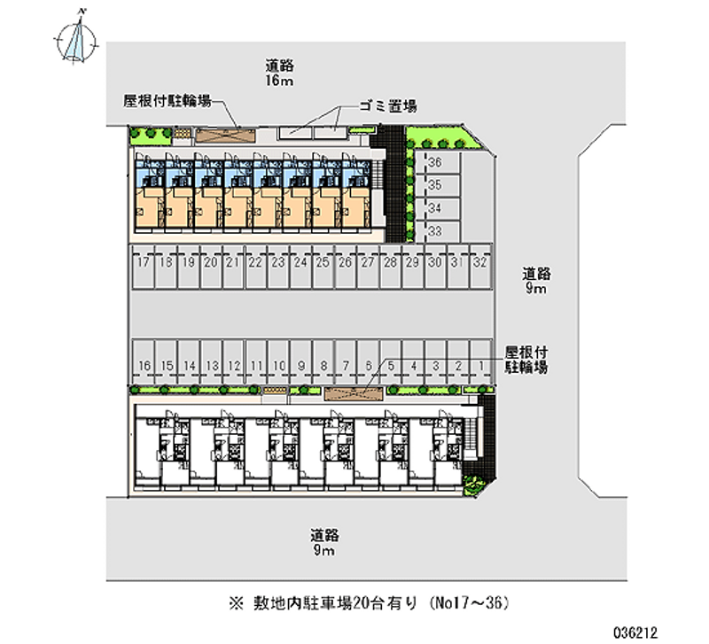 36212 bãi đậu xe hàng tháng