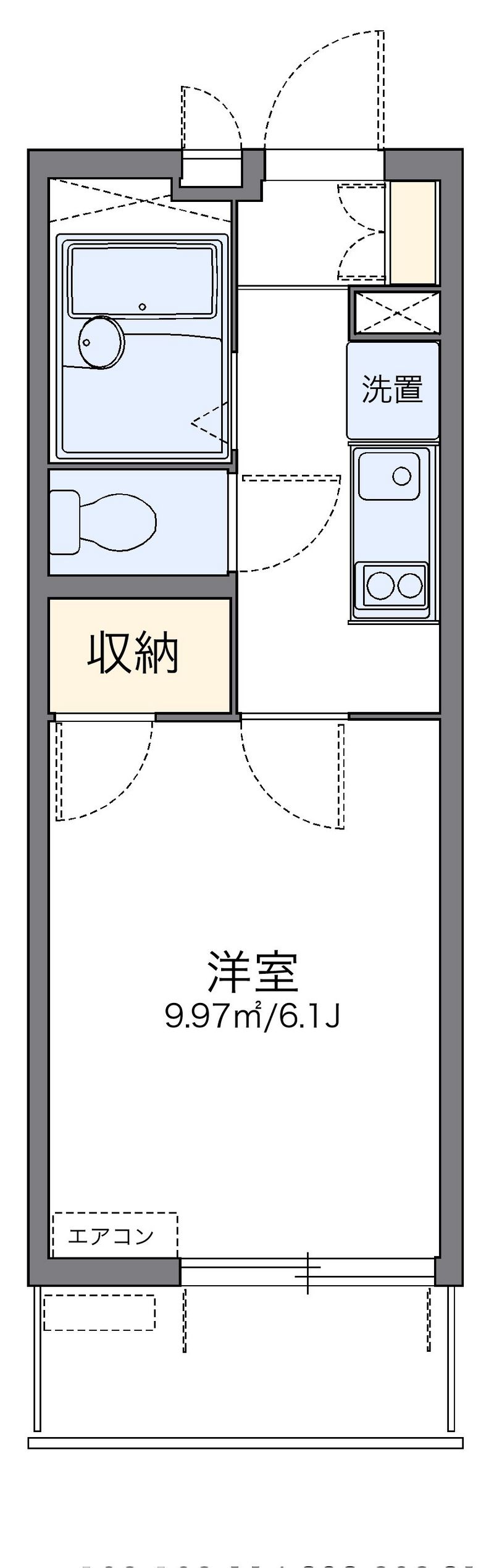 レオパレスラトナ 間取り