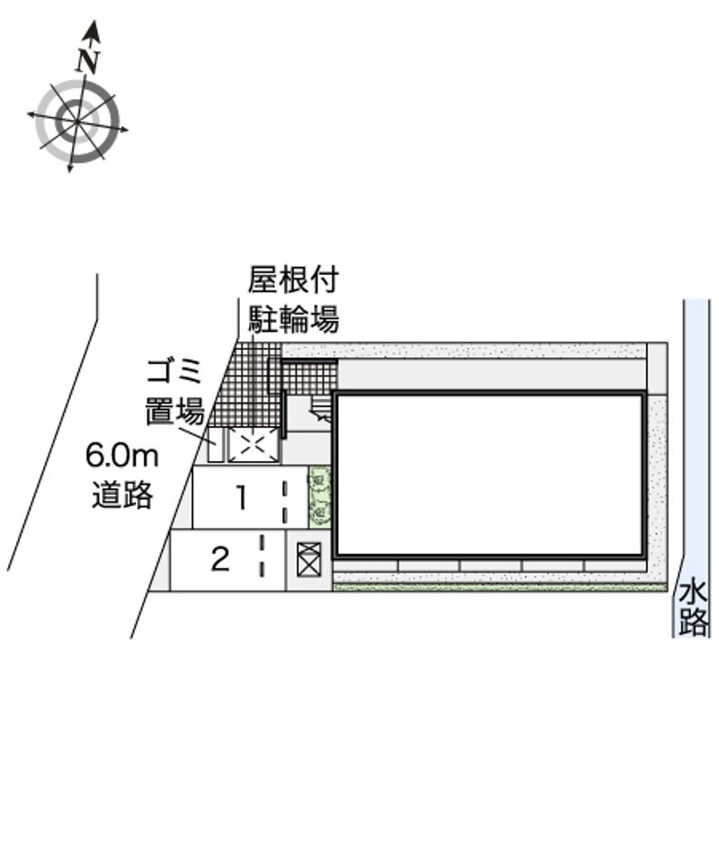 レオパレス楓 配置図