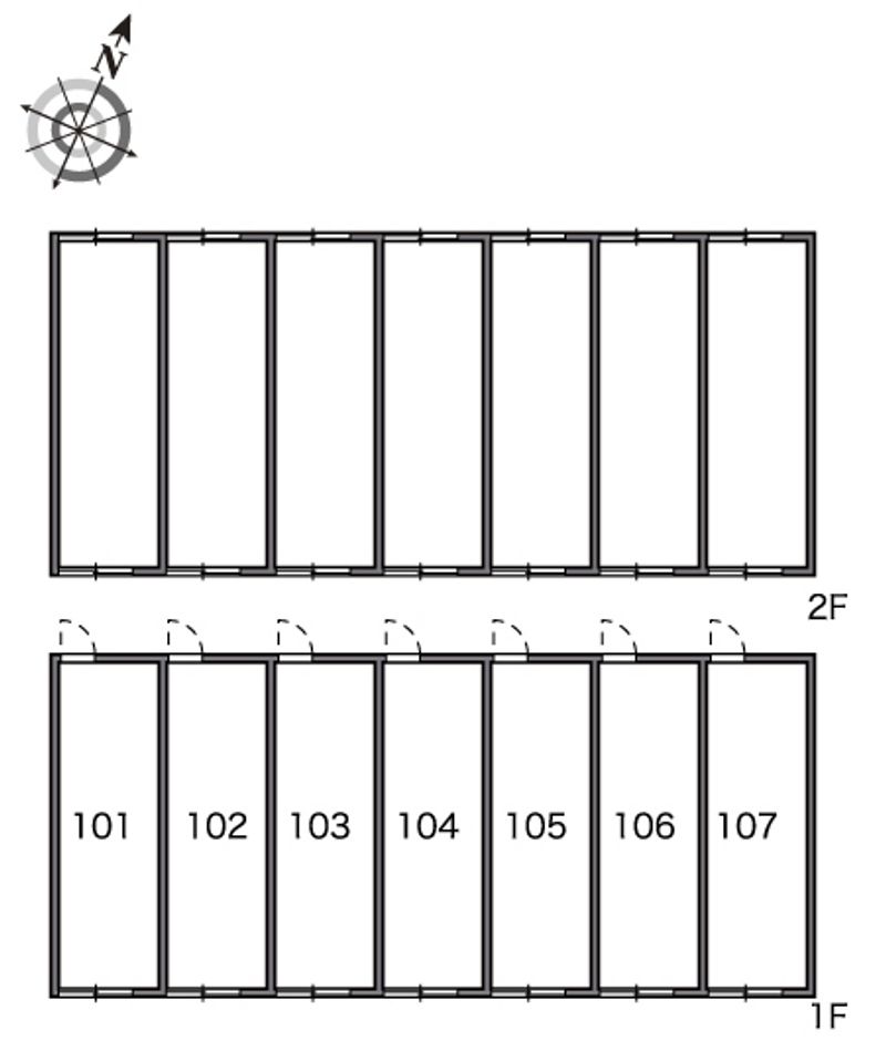 LEONEXT Suzuran II 户型布局图