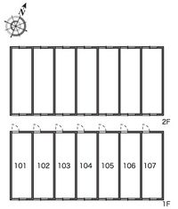 LEONEXT Suzuran II 户型布局图