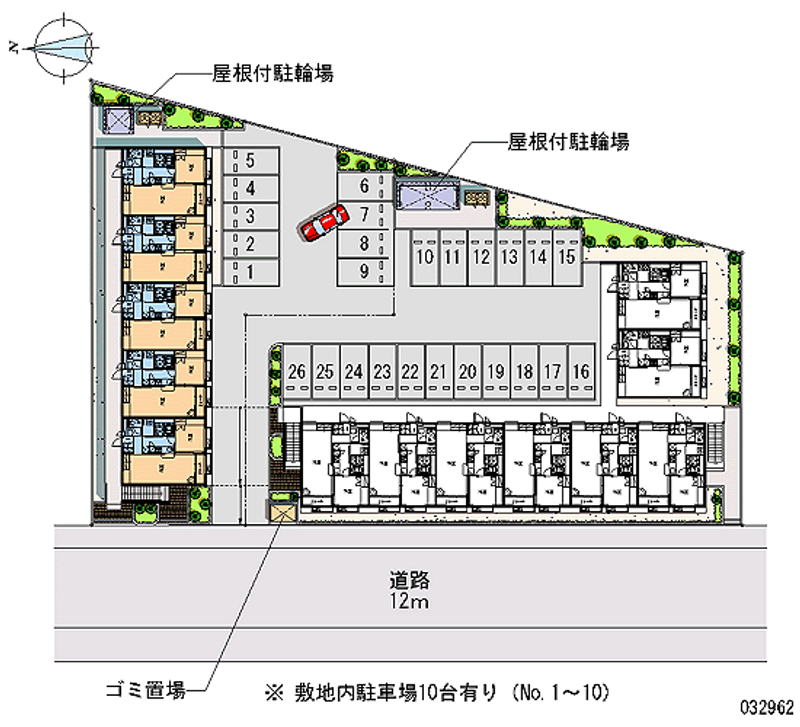 32962 Monthly parking lot