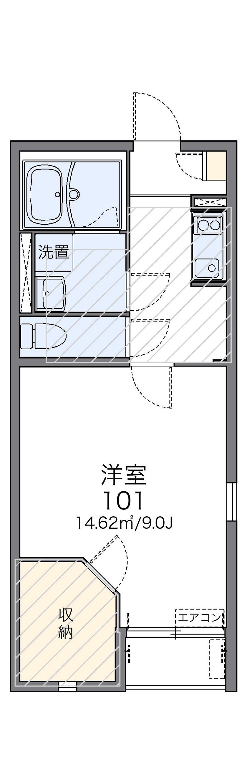 レオネクストブランメゾン 間取図