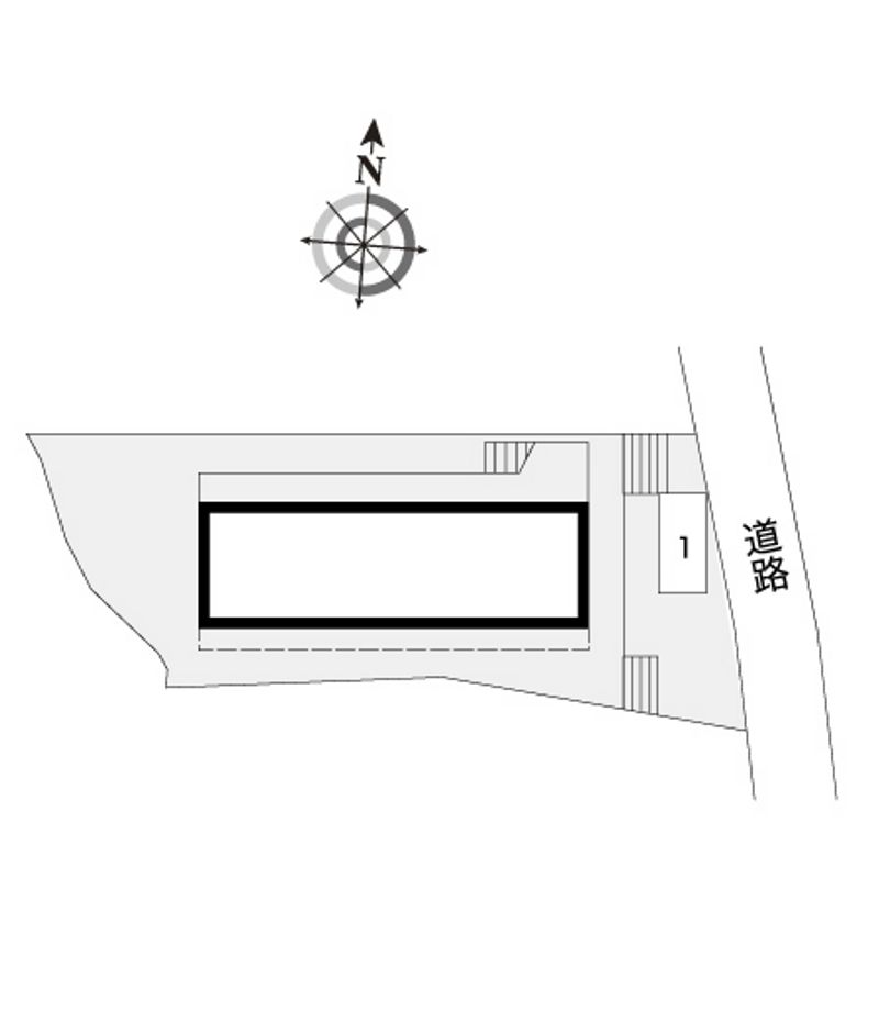 レオパレス新宿 配置図