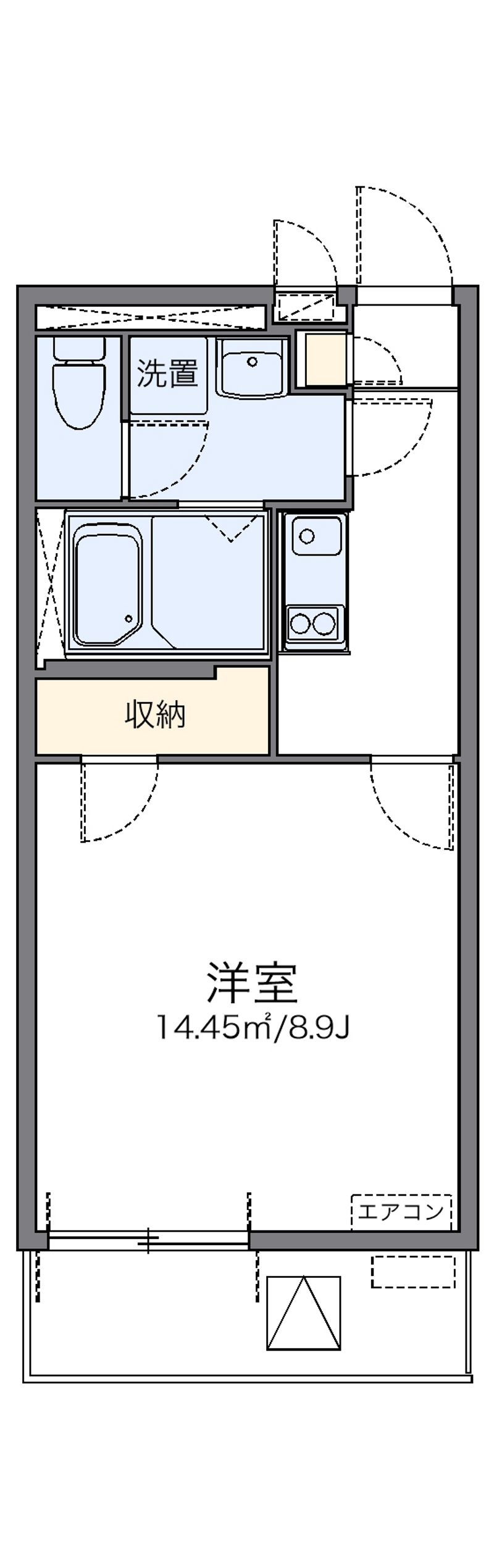 レオネクストフォレスタ 間取図