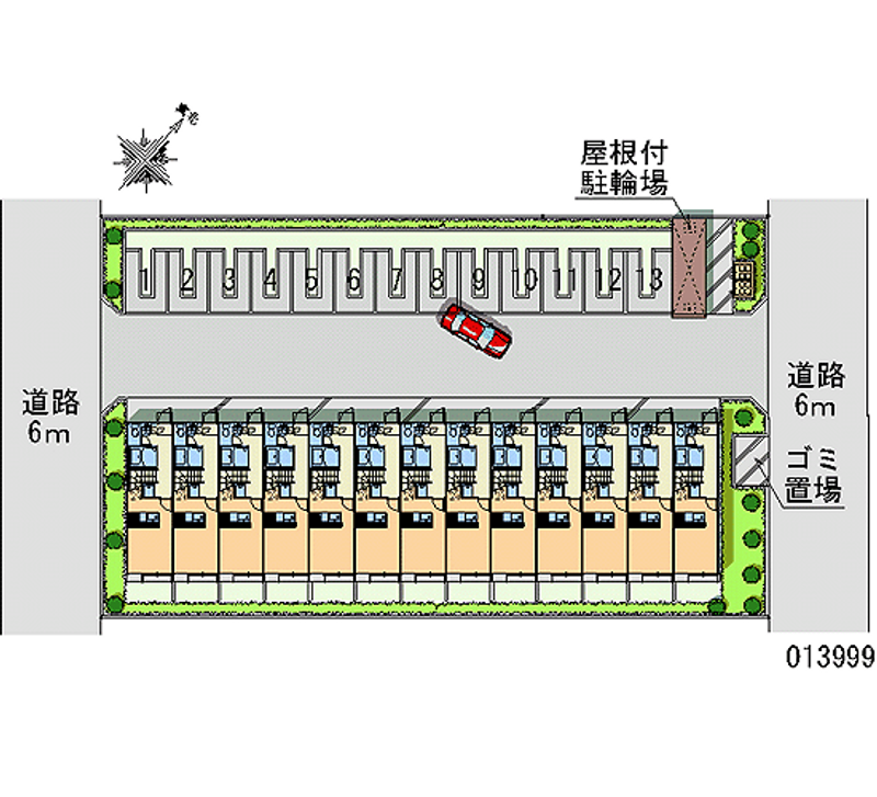 13999月租停车场