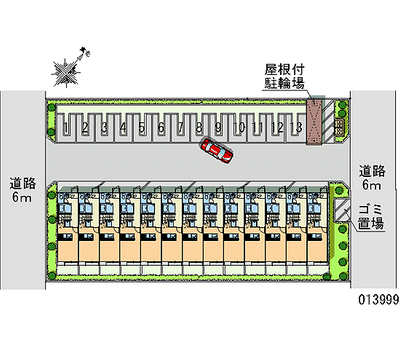 13999 Monthly parking lot