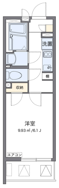 クレイノレスタ 間取り図