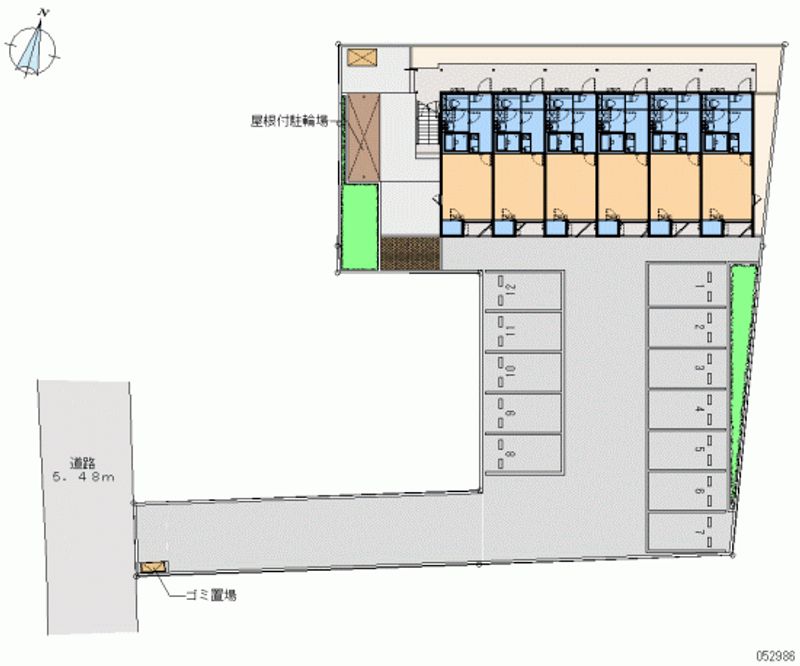 52986 Monthly parking lot