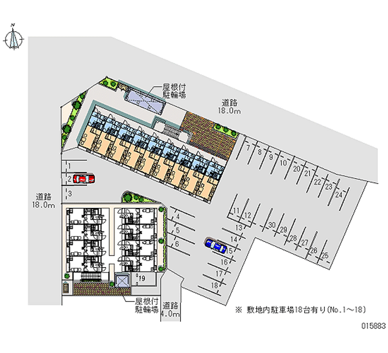 15883月租停車場