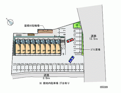 55289 Monthly parking lot