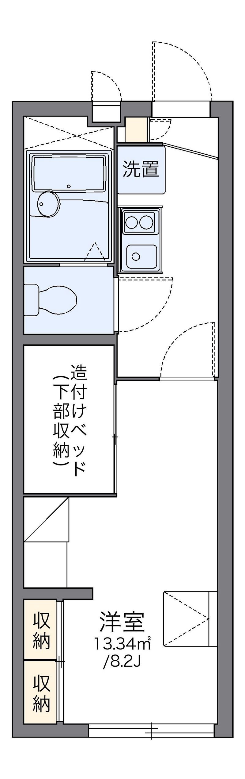レオパレスカルチェ 間取り