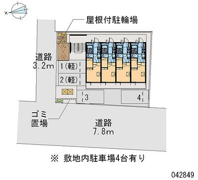 42849 Monthly parking lot